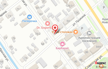Агентство недвижимости Шанс на улице Пушкина на карте