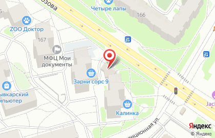 Тайшет на улице Морозова на карте