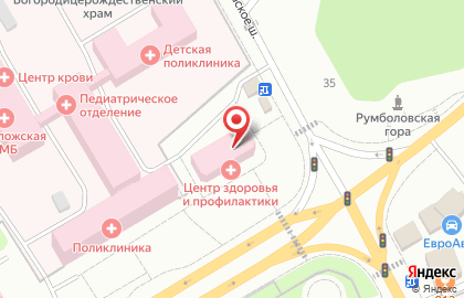 Всеволожская КМБ Многопрофильная клиника на карте