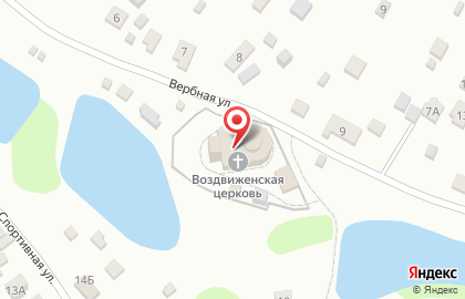 Храм Воздвижения Животворящего Креста Господня, с. Юсупово на карте