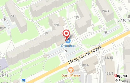 Ломбард Исток в Октябрьском районе на карте