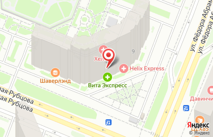 Студия коррекции фигуры Силуэт на улице Николая Рубцова на карте