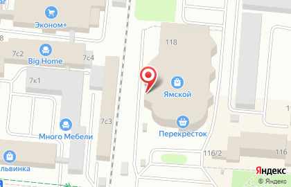 Сервисный центр beta.Service на Ямской улице на карте