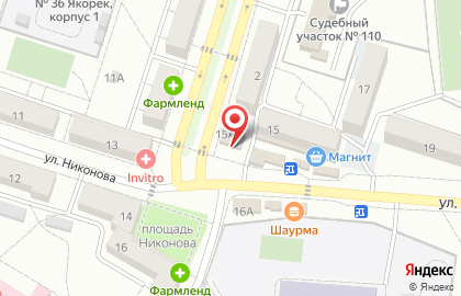 Продуктовый магазин Ассорти в Комсомольском районе на карте