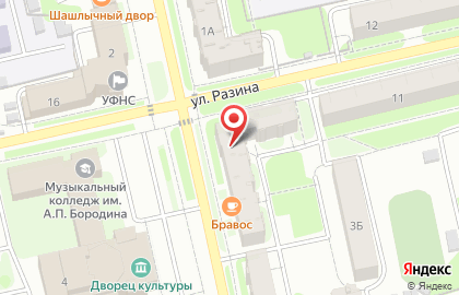Магазин продуктов Овощи-фрукты во Владимире на карте
