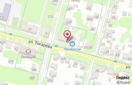 Магазин продуктов в Туле на карте
