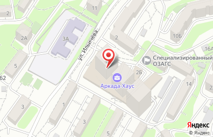 Диагностический центр 3D Томография на улице Ильичева на карте
