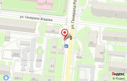 Магазин Цветы Анастасия в Советском районе на карте