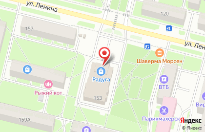 Пекарня Мамин хлеб на улице Ленина на карте