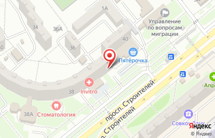 Строительная компания Этос в Ростове-на-Дону на карте