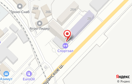 Продуктовый магазин в Тамбове на карте