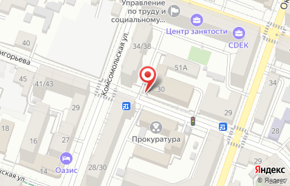 Киоск по продаже фруктов и овощей в Волжском районе на карте