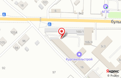Проектно-строительная компания Кургансельстрой на улице Макаренко на карте