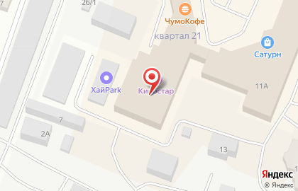 Супермаркет Перекресток на Заводской улице на карте