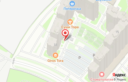 Ресторан доставки Андеграунд Pizza & Sushi в Московском районе на карте