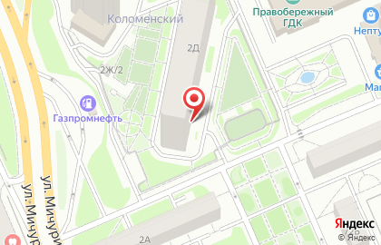 Косметический центр Mary Kay на улице Мичурина на карте