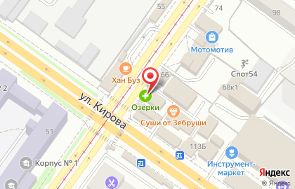 Фотостудия Серовъ в Октябрьском районе на карте