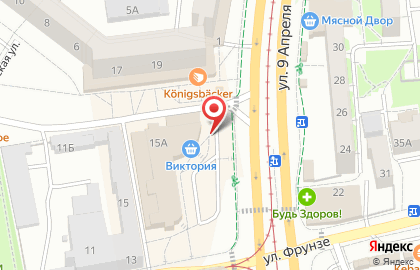 Кафе быстрого питания Дядя Дёнер в Ленинградском районе на карте