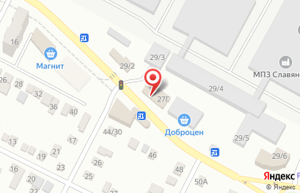 Бильярдный клуб Фортуна на Московской улице на карте
