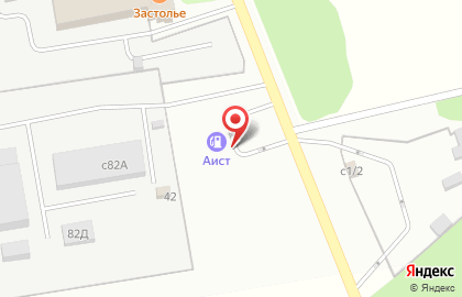 Аист в Москве на карте