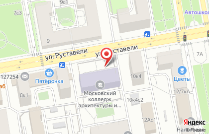 Северо-восточного АО на Дмитровской на карте