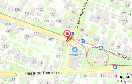 Магазин Домашние куры на Февральской улице на карте