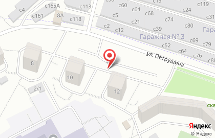 Автостоянка в Красноярске на карте