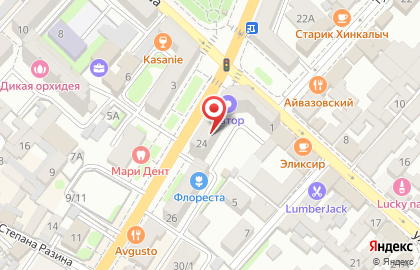 Кафе Автор Суши на Севастопольской улице на карте