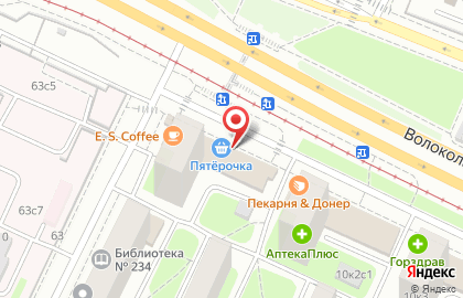 Дежавю на улице Габричевского на карте