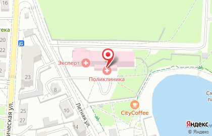 Стоматология Центродент в Калининграде на карте
