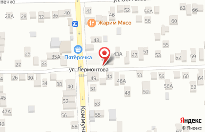 Магазин овощей и фруктов в Ростове-на-Дону на карте