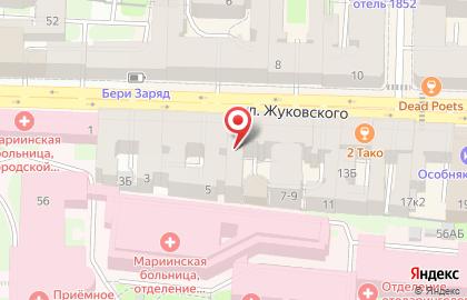 Бухгалтерско-юридическое бюро Статус на площади Восстания на карте