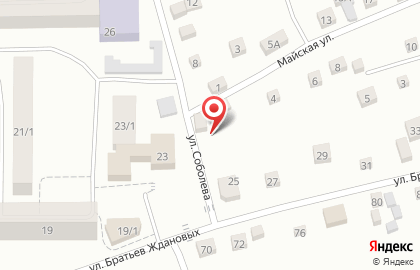 Торгово-монтажная компания Скат на улице Соболева на карте