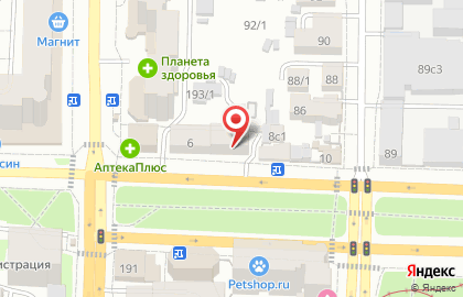 Магазин постельных принадлежностей и одежды для дома Постелька в Ленинском районе на карте