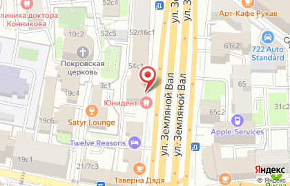 Манаенков и партнеры, Таганский район на карте