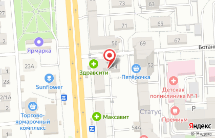 Фармакор на Московском проспекте на карте