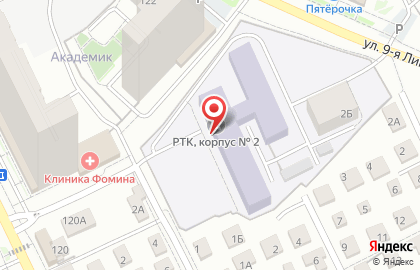 Рязанский технологический колледж на карте