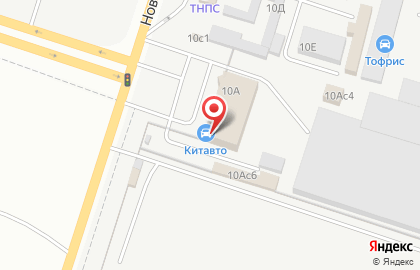 Технический центр Азия-Авто на Новозаводской улице на карте