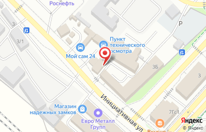 Компания по автострахованию Найк на карте