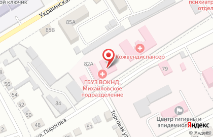 Частная скорой помощь №1 на улице Пирогова на карте