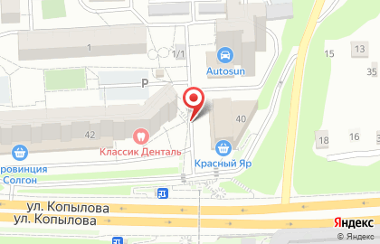 Магазин свежей выпечки Булофная в Железнодорожном районе на карте