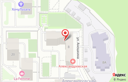 Компания Флагман в Курчатовском районе на карте