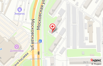 Авантаж на Московской улице на карте