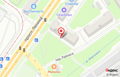 АвтоСтрой на проспекте Ленина на карте