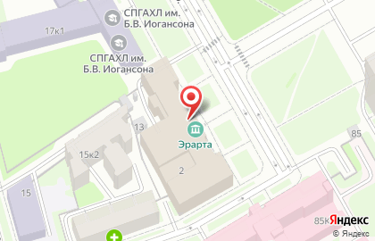 Банкомат Авангард в Василеостровском районе на карте