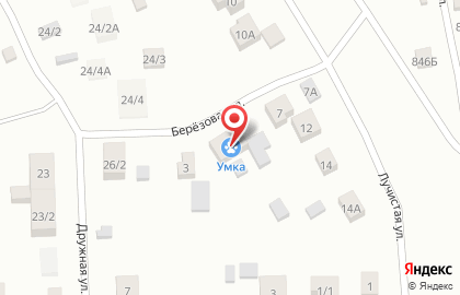 Гостиница для домашних животных Умка на карте