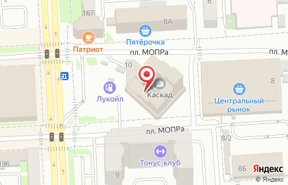 Агентство недвижимости Бетотек на площади МОПРа на карте