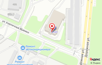 Торговая компания Feron на Дорожной на карте