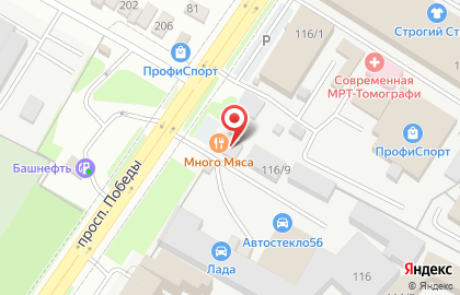 Севан на проспекте Победы на карте