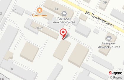 Торгово-производственная компания Торгово-производственная компания на улице Луначарского на карте